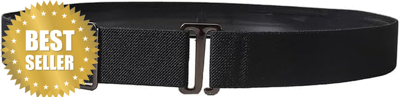 Shirt Stays Belt Crop Top Tuck Waist Band Belt Style Shirt Stay Adjustable Elast