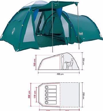 space coleman bi tent person ended ad tents