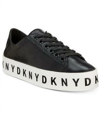 DKNY バンダナ DKNY Watch Band NOS Unused Vintage Black Leather w Silver