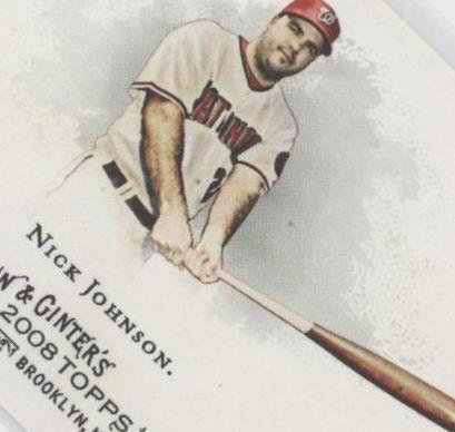 2008 Topps Allen & Ginter's - Nick Johnson #56