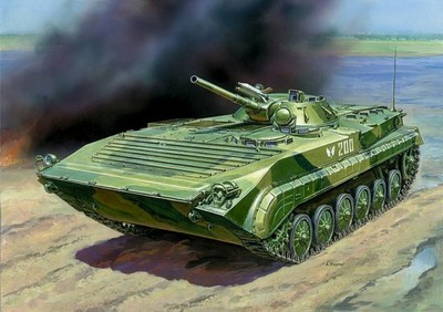 Zvezda 1/35 Soviet BMP1 Infantry Fighting Vehicle Model Kit 3553