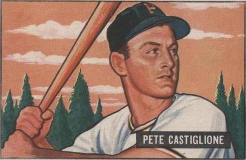 1951 Bowman - Pete Castiglione #17