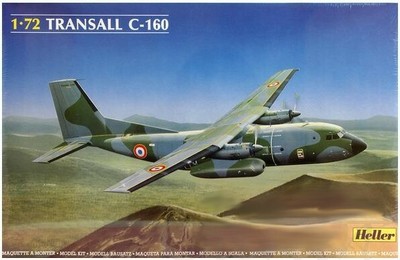 HELLER 1/72 C160 Transall Cargo Aircraft HLR80353