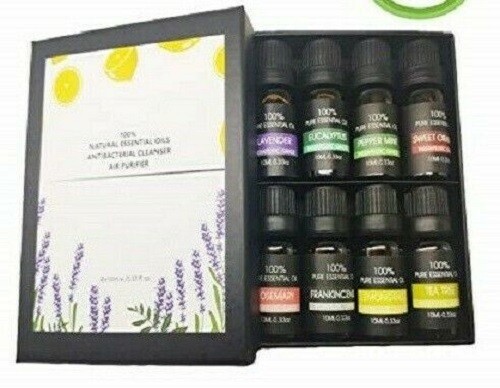 S Gift Set Box Of 8 Pure Aromatherapy Buy 3,get 1 Free