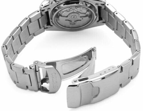 Pre-owned Seiko 5 Gents Automatic Divers Style Sports Watch Srpd57k1 Black Dial