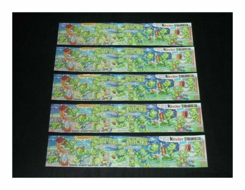 Super Spacys Überraschungseier-Puzzles & -Beipackzettel