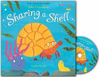 Sharing a Shell Book and CD Pack by Donaldson, Julia Mixed media product Book