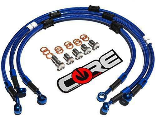 Kit Tubi Freno Per Moto, Yamaha - XT600 (1991-2003), Layout S, Numero Tubi: 2 - 8