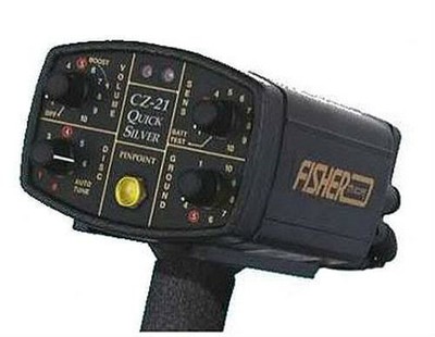 FISHER CZ-21 WATERPROOF DIVING Metal Detector With 8