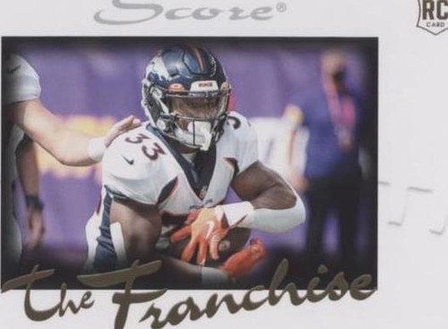 2021 Panini Instant NFL Javonte Williams #F10