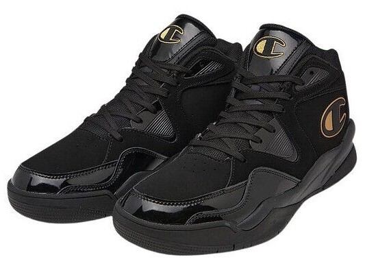 CHAMPION ZONE US1 MID CPS10516M BLACK/GOLD Men's Casual