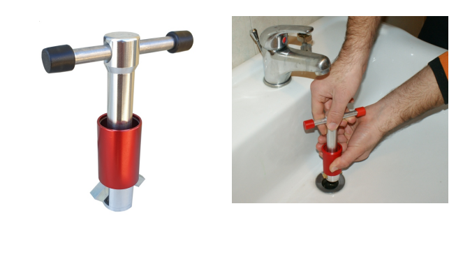 CHIAVE PER MONTAGGIO PILETTA PILETTE UNIVERSALE PER LAVABO BIDET 1" A 1"1/4