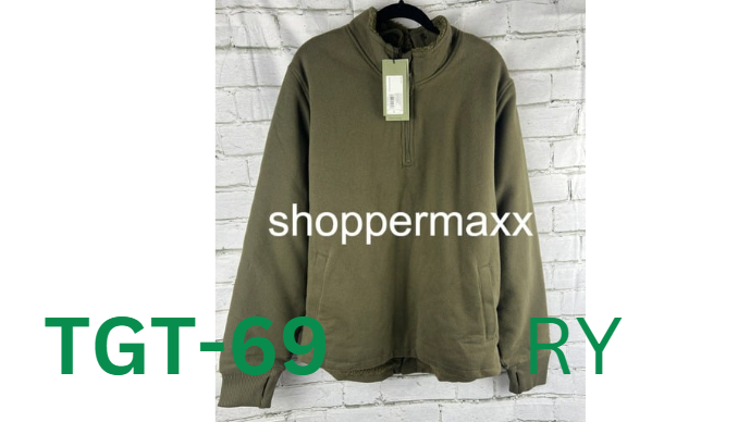 Men's Adaptive Faux Shearling Fleece Jacket - Goodfellow & Co, Dark Green, Large