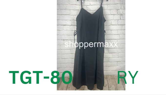 Women's Sandwash Cami Maxi Tank Dress - Universal Thread, Color- Black, Size- 1X