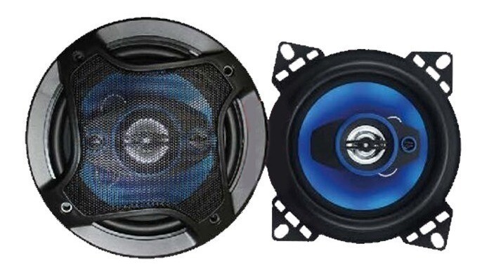 Coppia Casse Altoparlanti Speaker Tweeter Auto C-10123 10cm 300w Max linq