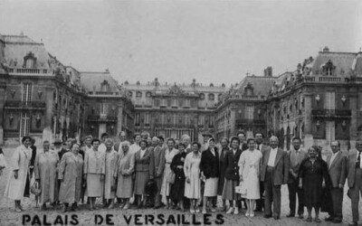 J 14 / DPT 78 TOP CPA CARTE PHOTO SELECTION VERSAILLES BEAUCOUP DE MONDE