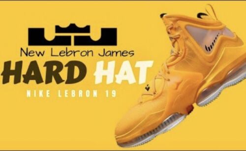 Pre-owned Nike Lebron 19 "hard Hat - University Gold” Mens Size 11 (cz0203-700) Xix Nba In Yellow