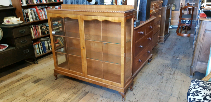 Display Cabinet China Glass Deco Collectables Antiques