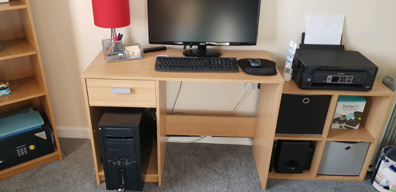 Pc Desk And Chair In Bowerhill Wiltshire Gumtree