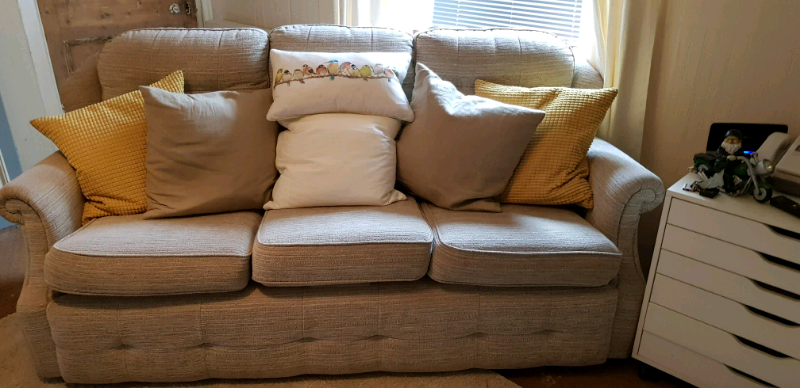g plan. three seater sofa. one recliner chair immaculate