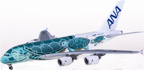 Aviation 1:400 ANA全日空航空 A380 JA382A Phoenix ANA Inspiration of JAPAN Green turtle Airbus A380