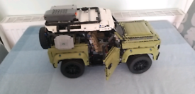 Lego land rover with box 