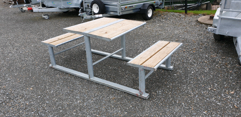 New Galvanized Park Style Garden Picnic Table In Armagh County