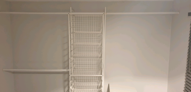 Open Wardrobe Storage System In Mountsorrel Leicestershire