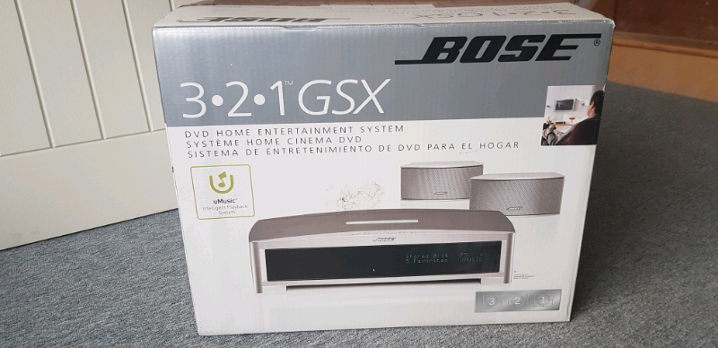 Bose 321 GSX DVD surround sound system plus speaker stands | in