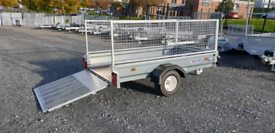 image for 8x4 indespension trailer meshsides ramp door 750kg no licence needed 