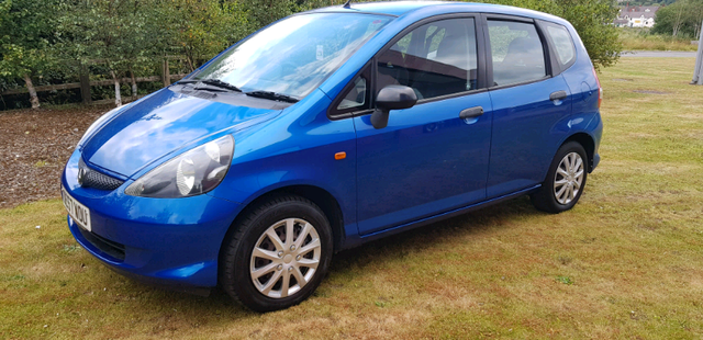 2008 Honda Jazz 1 2 S Blue 4 Door Low Miles Small Cheap First