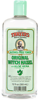 Thayers, Witch Hazel Toner Alcohol Free 12 OZ