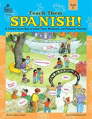 Teach Them Spanish!, Grade 1 - Paperback, by Waltzer-Hackett Winnie - Good o