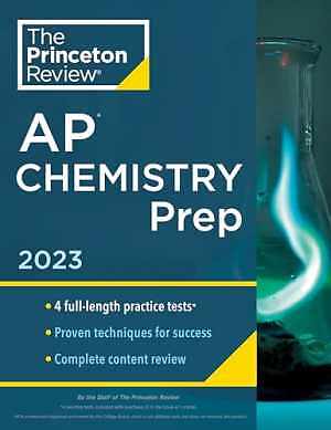 Princeton Review AP Chemistry Prep, - Paperback, by The Princeton Review - Good
