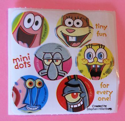 SpongeBob SquarePants Party Stickers Fillers
