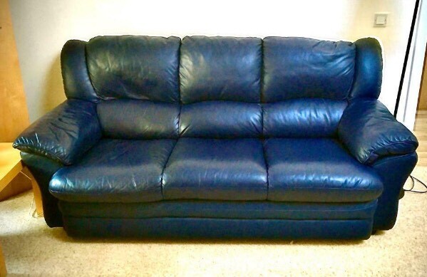 Leather Couch In Perth Perth And Kinross Gumtree