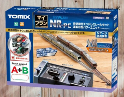 TOMIX N Gauge My Plan NR-PC F Rail Pattern A + B 90950 Model Train Rail Set TOMY