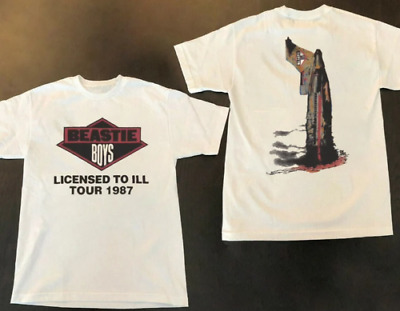 Vintage 1987 Beastie Boys Licensed To Ill Tour T-Shirt, Vintage 80s Beastie Boys