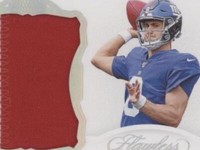 2019 Panini Flawless Daniel Jones #PAT-DJO
