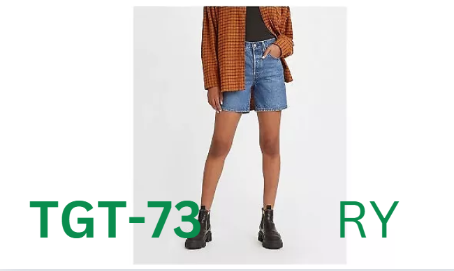 Levi's Women's 501 High-Rise Midi Jean Shorts - Oxnard Choice, 31