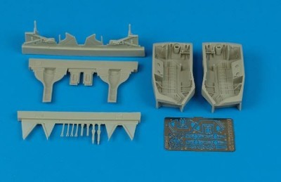 Aires Hobby 1/48 F6F3/5 Rueda Bay para Edu D 4357