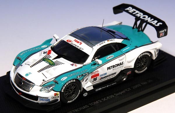 EBRRO 1/43 Lexus SC430 PETRONAS TOMS SUPER GT500 2008 GT