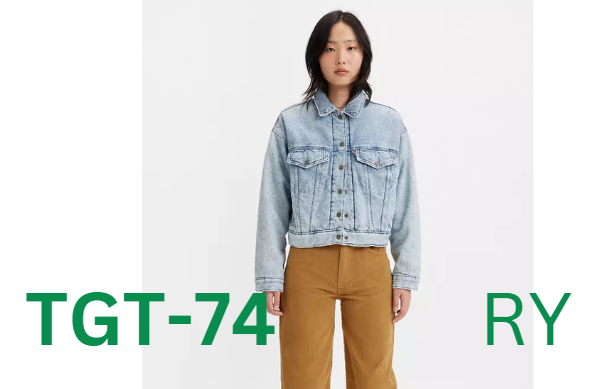Levi's Women's Padded Trucker Jacket - Whatever Whenever, S