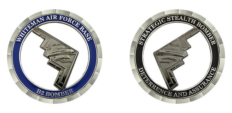 USAF WHITEMAN AFB B2 BOMBER COIN