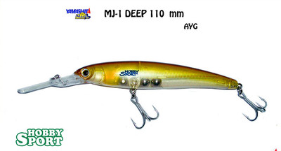 YAMASHITA MARIA MINNOW DEEP MJ-1 110 col AYG 11 cm 15 gr FLOATING SPINNIG MARE