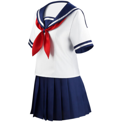 NEW Ayano Aishi Yandere-chan School Uniform Cosplay Costume JK Yandere Simulator
