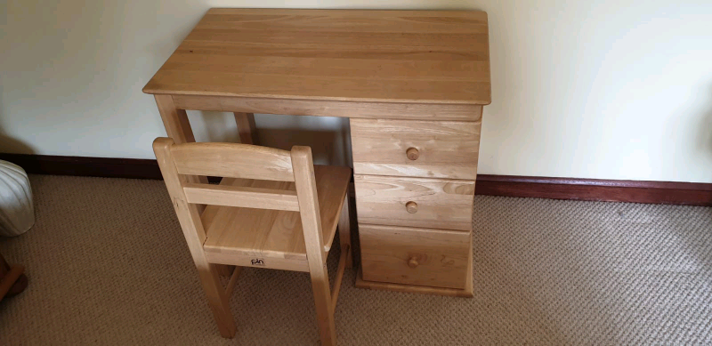 Solid Children S Desk With Drawers By Pin In Livingston West