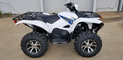 2019 Yamaha Grizzly EPS 10 Miles WHITE