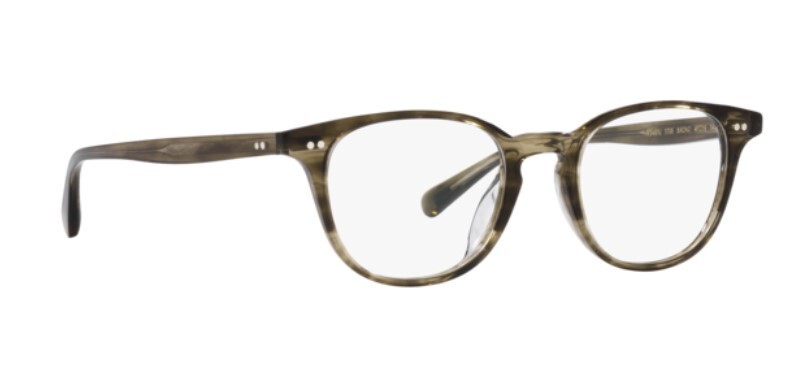 Pre-owned Oliver Peoples 0ov5481u Sadao 1735 Soft Olive Bark Green Unisex Eyeglasses In Clear