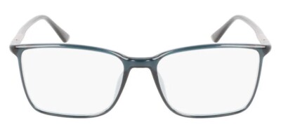 Calvin Klein CK22508 431 Eyeglasses Men Petrol Rectangle 57mm New Authentic #049
